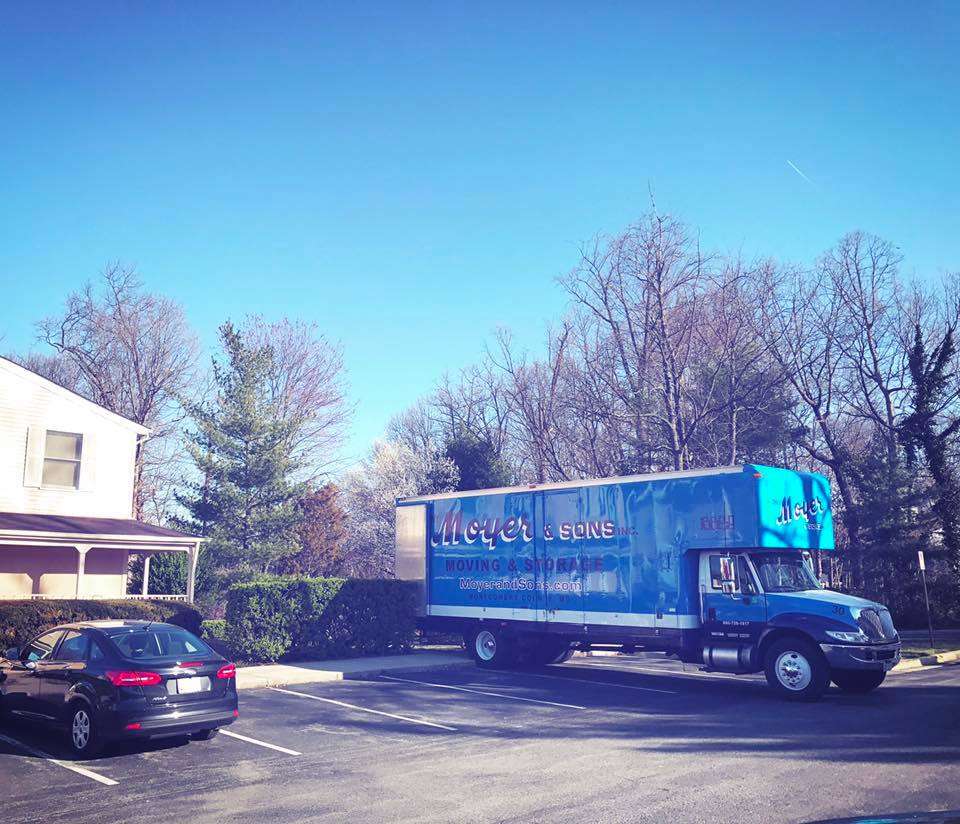 Moyer & Sons Moving & Storage Inc | 13050 Shawnee Ln, Clarksburg, MD 20871 | Phone: (301) 869-3896