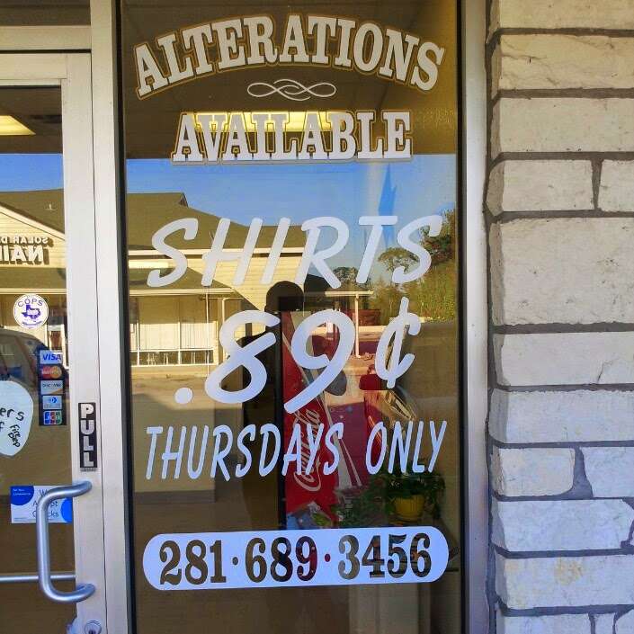 Whistle Stop Cleaners | 13817 old hwy 59, Splendora, TX 77372, USA | Phone: (281) 689-3456