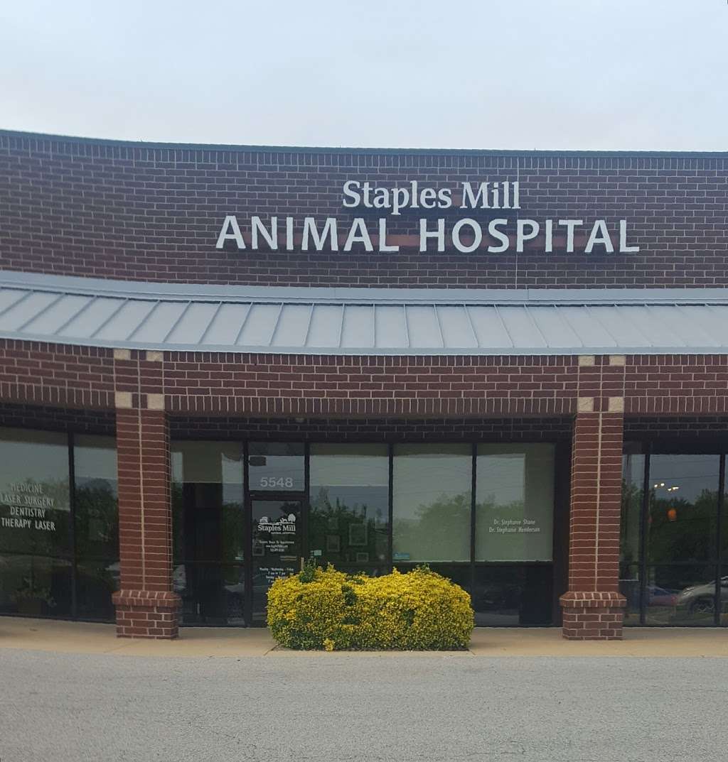 Staples Mill Animal Hospital | 5548 Staples Mill Plaza, Woodbridge, VA 22193, USA | Phone: (703) 897-0100
