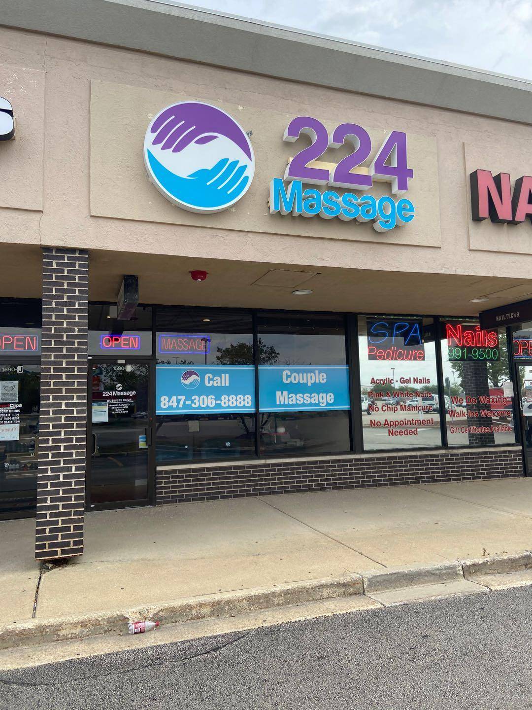 224 Massage | 1590 N Rand Rd Suite K, Palatine, IL 60074, United States | Phone: (847) 306-8888