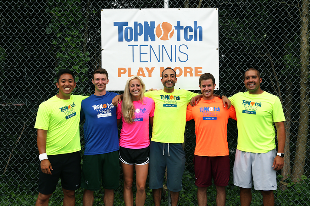 TopNotch Tennis | 1814 Great Falls St, McLean, VA 22101, USA | Phone: (703) 356-1205