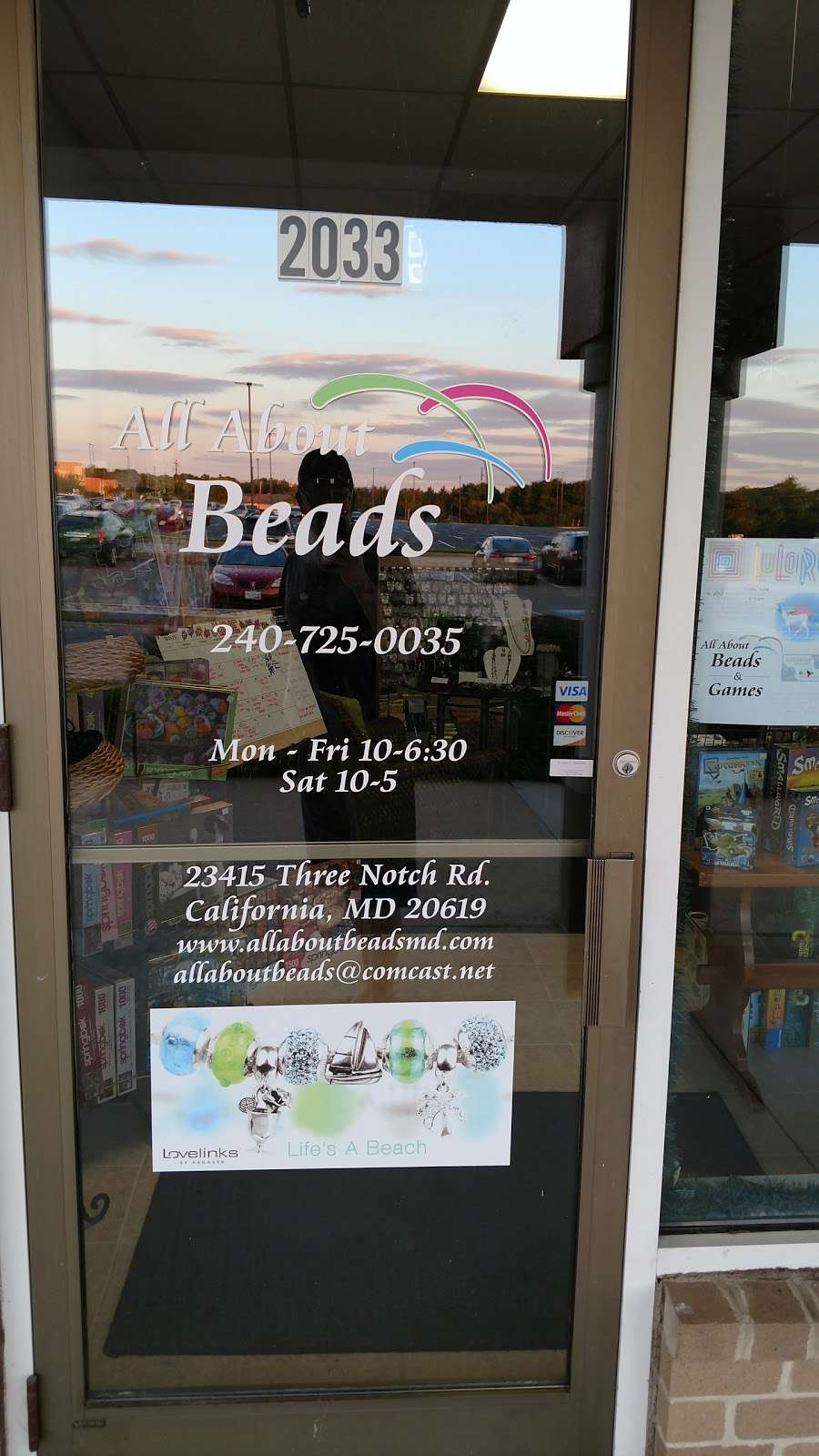 All About Beads | 23415 Three Notch Rd, California, MD 20619, USA | Phone: (240) 725-0035