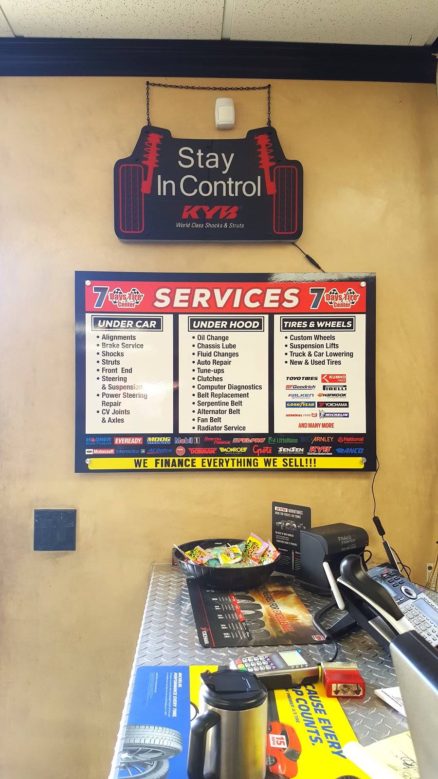 7 Days Tire Center - Santa Ana | 1511 S Main St, Santa Ana, CA 92707, USA | Phone: (714) 835-3606