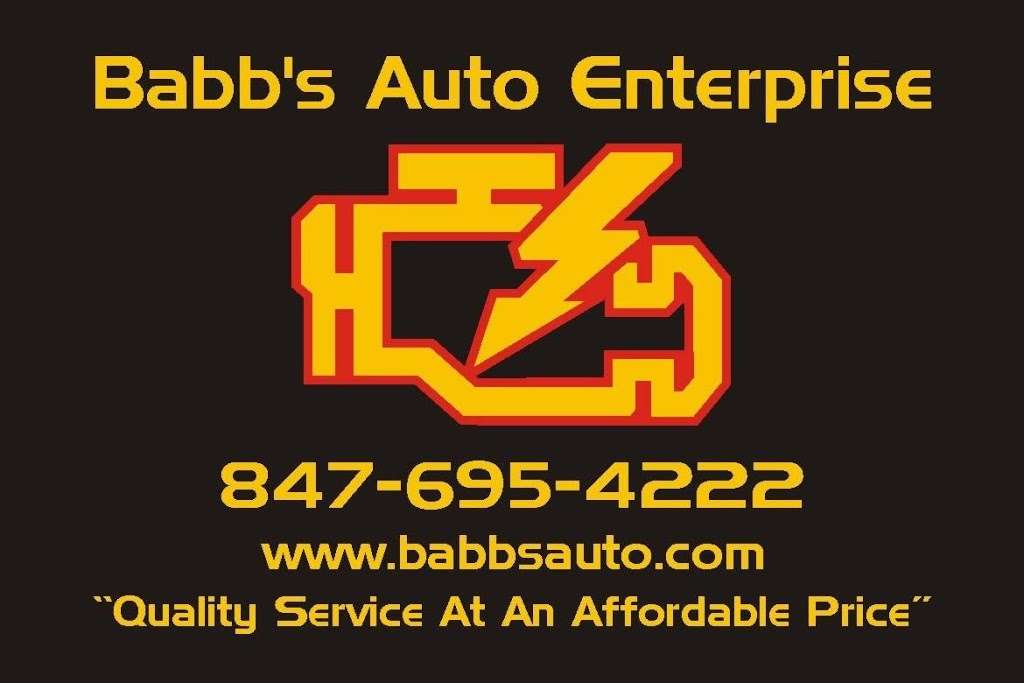 Babbs Auto Enterprise | 11N263 Brookside Dr, Elgin, IL 60123, USA | Phone: (847) 695-4222