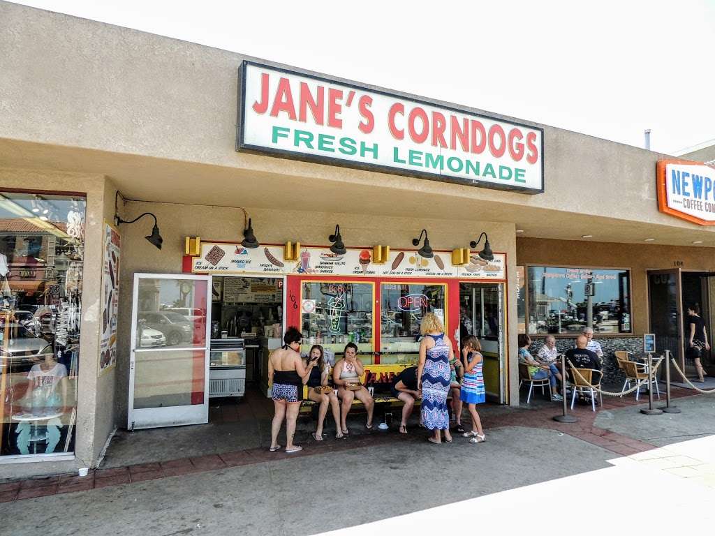 Janes Corndogs | 106 Mc Fadden Pl, Newport Beach, CA 92663, USA | Phone: (949) 675-1770