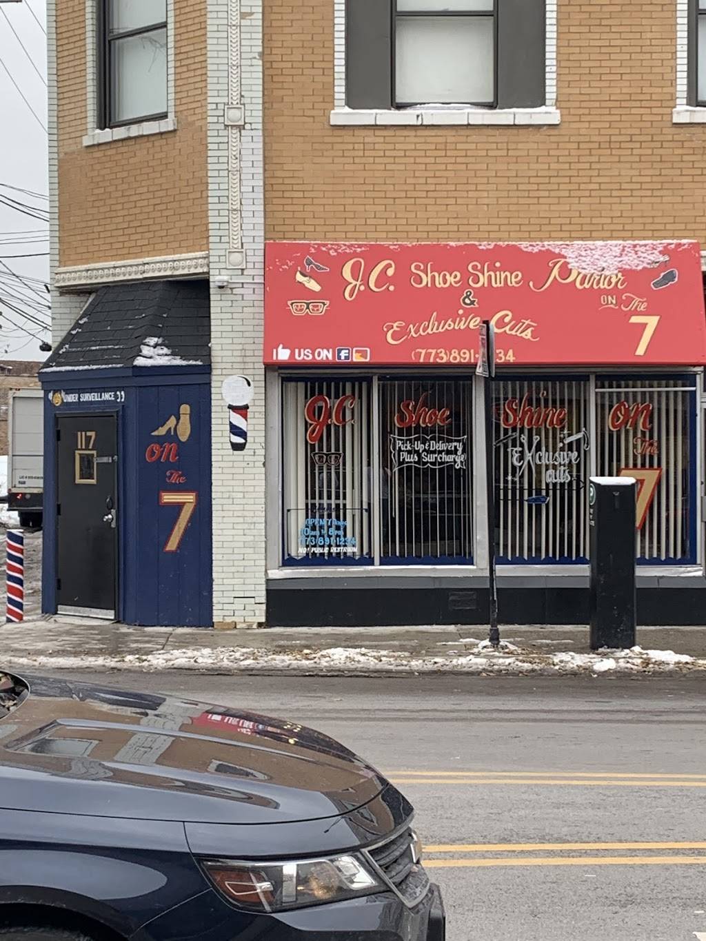 shoe shine parlor near me