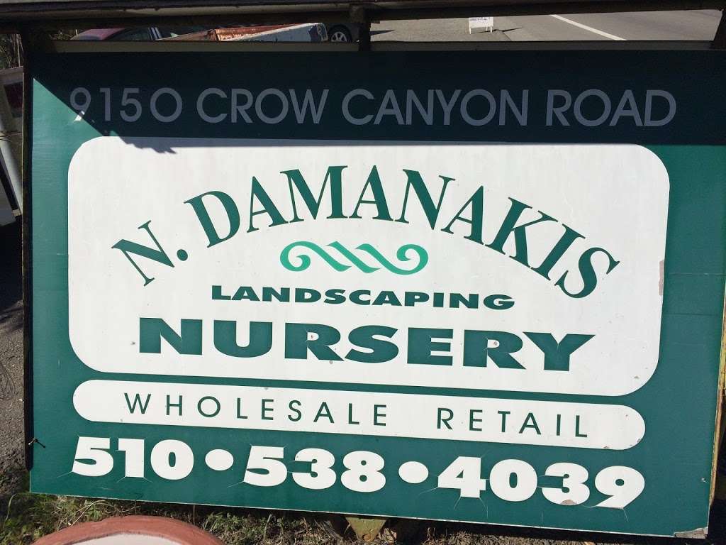 Damanakis Nursery & Landscaping | 9150 Crow Canyon Rd, Castro Valley, CA 94552, USA | Phone: (510) 538-4039