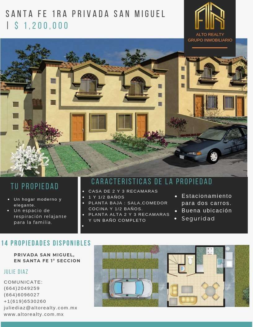 Alto Realty grupo Inmobiliario | pedregal, Calle Pedregal 1230-2, Playas, Sección jardines, 22500 Tijuana, B.C., Mexico | Phone: 664 609 6027