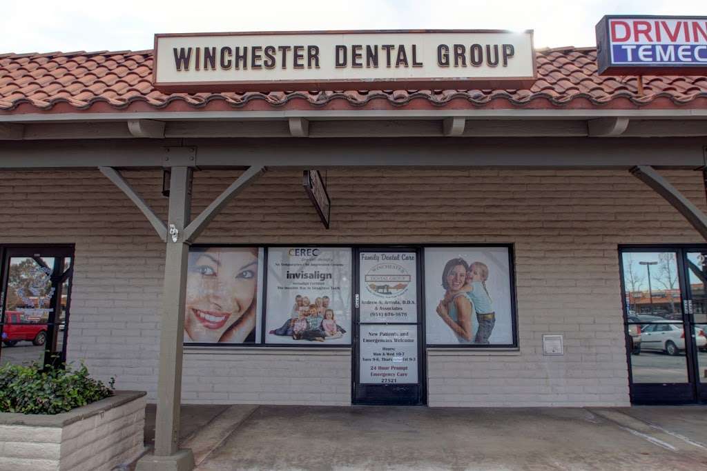 Winchester Dental Group: Arriola Andrew S DDS | 27521 Jefferson Ave, Temecula, CA 92590, USA | Phone: (951) 676-3676