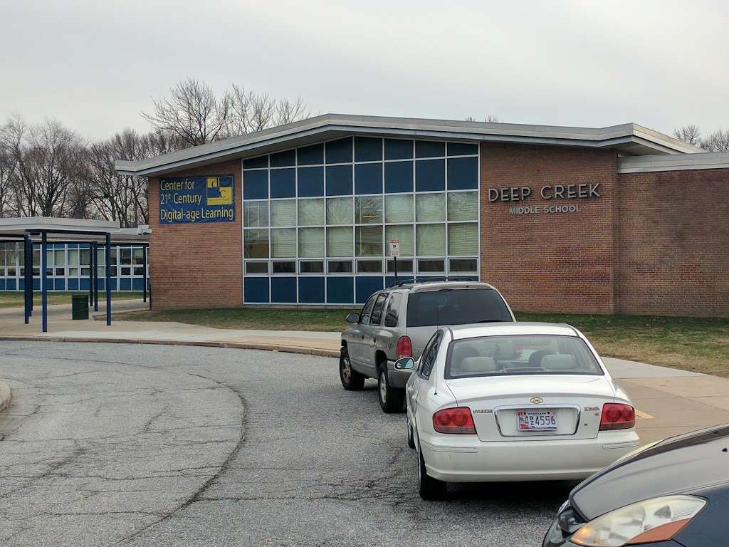 Deep Creek Middle School | 1000 S Marlyn Ave, Essex, MD 21221, USA | Phone: (410) 887-0112