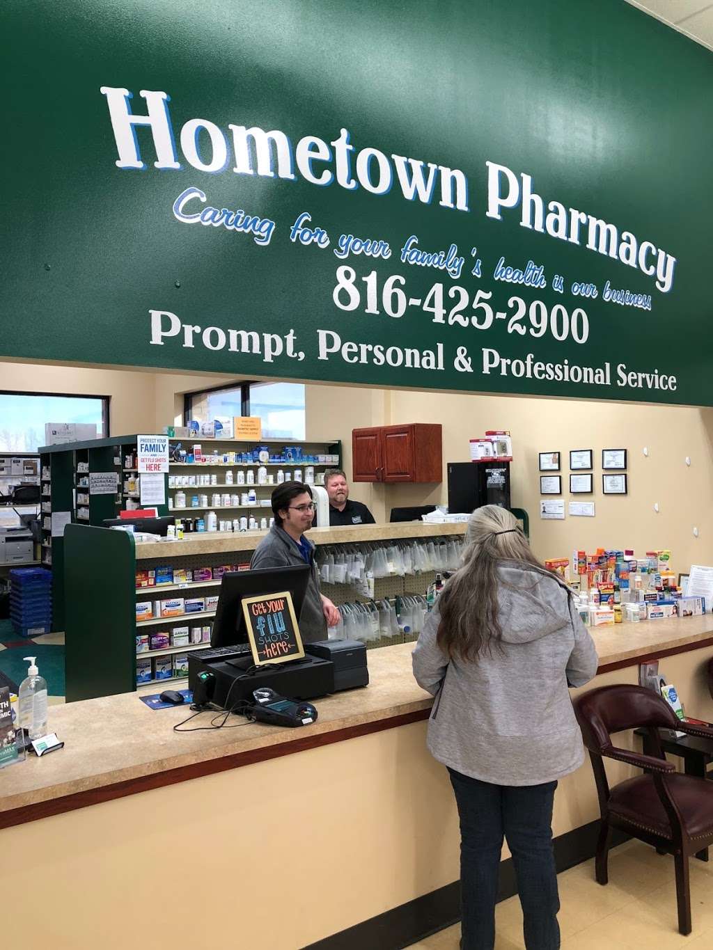 Hometown Pharmacy Peculiar | 501 Schug Ave, Peculiar, MO 64078 | Phone: (816) 425-2900