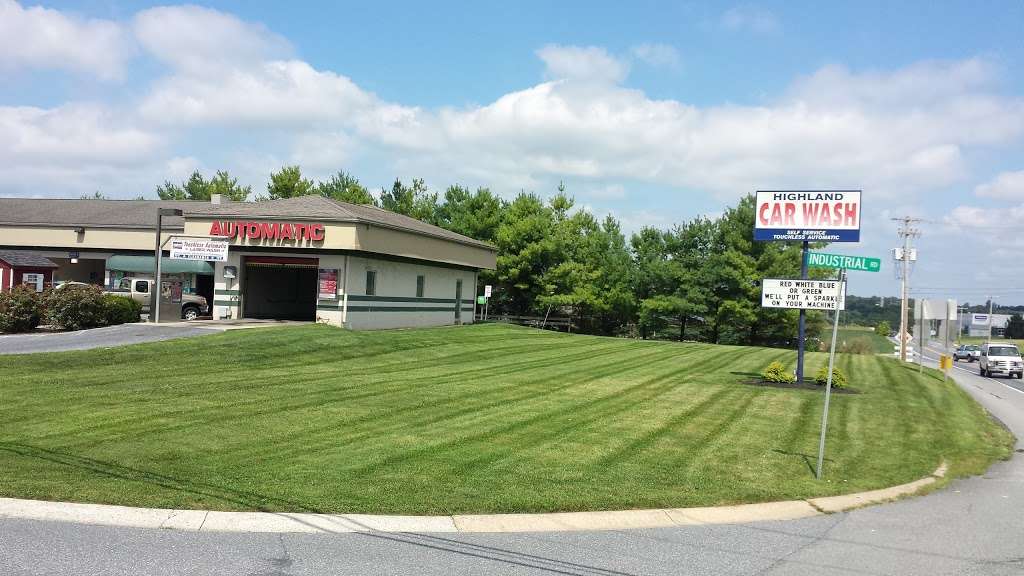 Highland Car Wash | 3 Industrial Rd, Brownstown, PA 17508, USA | Phone: (717) 859-5663