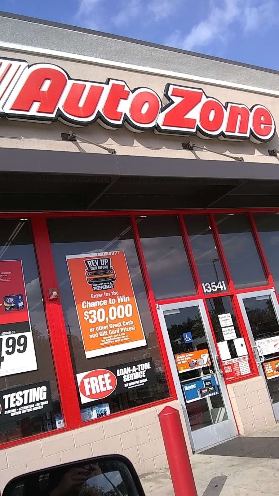 AutoZone Auto Parts | 13541 Florence Ave, Whittier, CA 90605, USA | Phone: (562) 946-7709