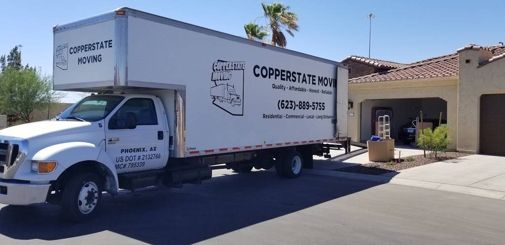 Copperstate Moving LLC | 5021 N 55th Ave suite #4, Glendale, AZ 85301, USA | Phone: (623) 889-5755