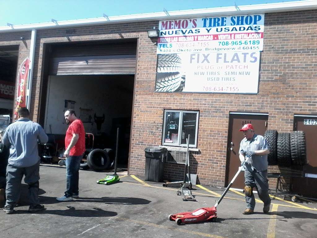 Memos Tire Shop | 8404 S Oketo Ave, Bridgeview, IL 60455 | Phone: (708) 634-7155