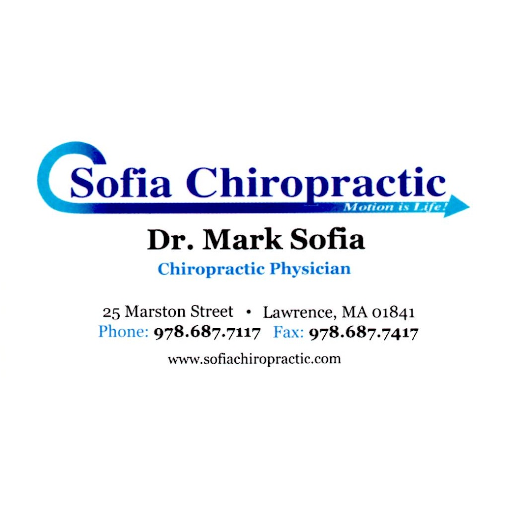 Sofia Chiropractic: Dr. Mark Sofia DC | 25 Marston St #205, Lawrence, MA 01841, USA | Phone: (978) 687-7117