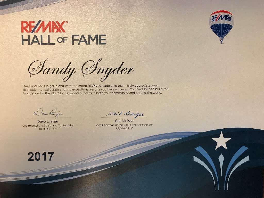 ReMax Results Sandy Snyder | 1219 Mt Aetna Rd Suite 301, Hagerstown, MD 21742, USA | Phone: (301) 991-7621