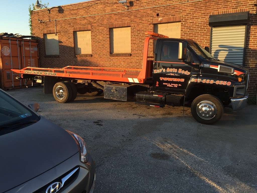 Rays Auto Body, Inc. Towing Service | 3000 Ontario St, Philadelphia, PA 19134, USA | Phone: (267) 688-0350