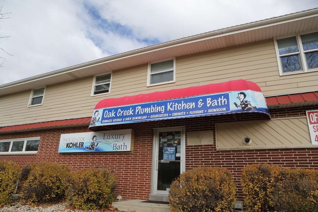 Oak Creek Plumbing Kitchen and Bath | 640 E Ryan Rd, Oak Creek, WI 53154, USA | Phone: (414) 762-4060