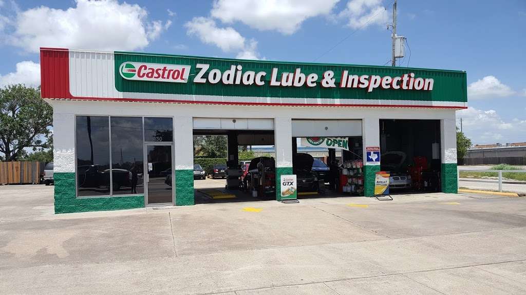 Zodiac Lube and Inspection | 630 W NASA Pkwy, Webster, TX 77598 | Phone: (281) 724-0653