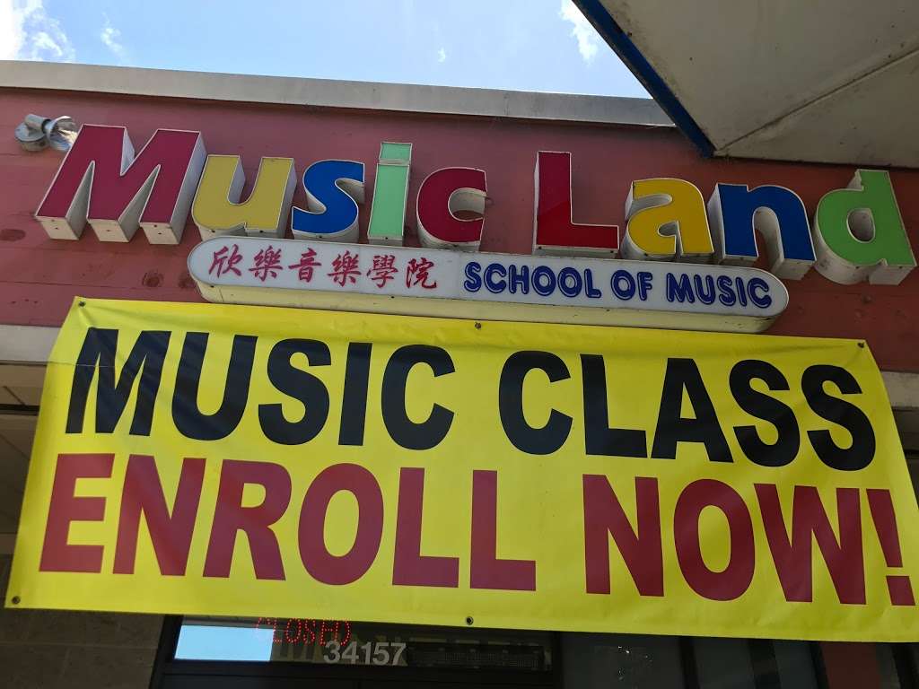 Music Land School Of Music | 34157 Fremont Blvd, Fremont, CA 94555, USA | Phone: (510) 793-1899