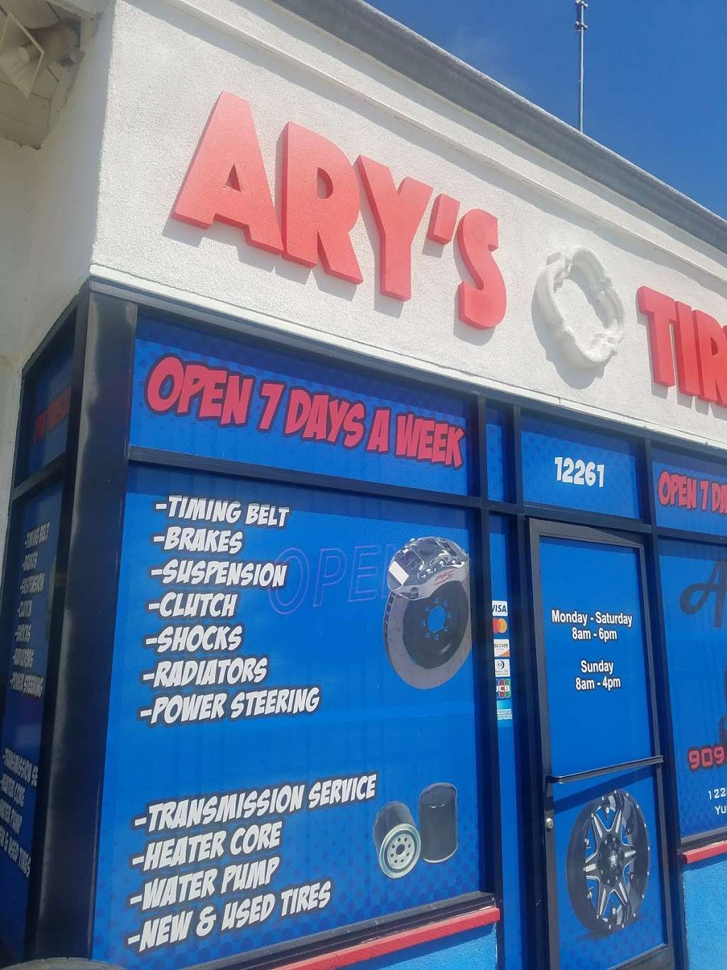 Arys Tires | 1601 N Mt Vernon Ave, San Bernardino, CA 92411, USA | Phone: (909) 379-9250