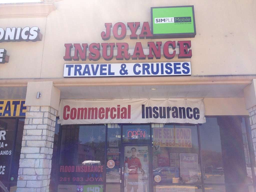 Joya Insurance | 13655 Bissonnet St # 203, Houston, TX 77083 | Phone: (281) 983-5692