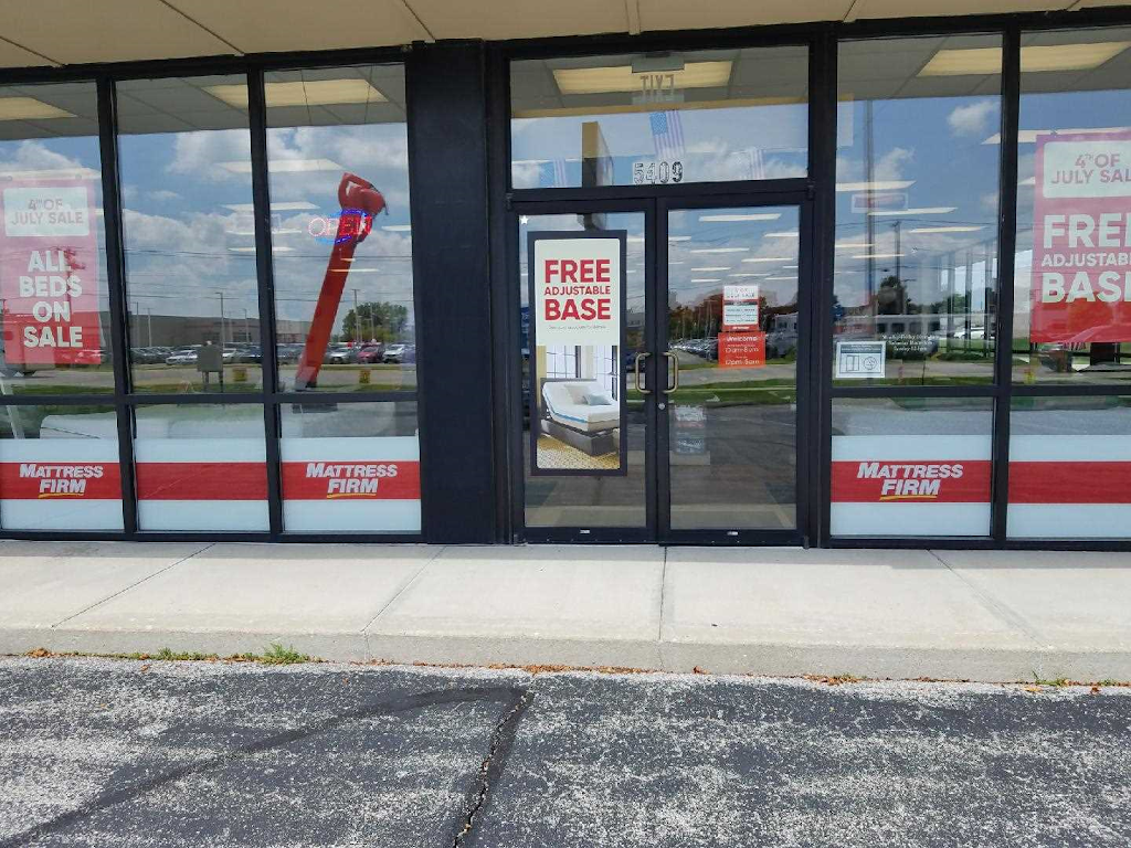 Mattress Firm Anderson | 5409 Scatterfield Rd, Anderson, IN 46013, USA | Phone: (765) 649-2745