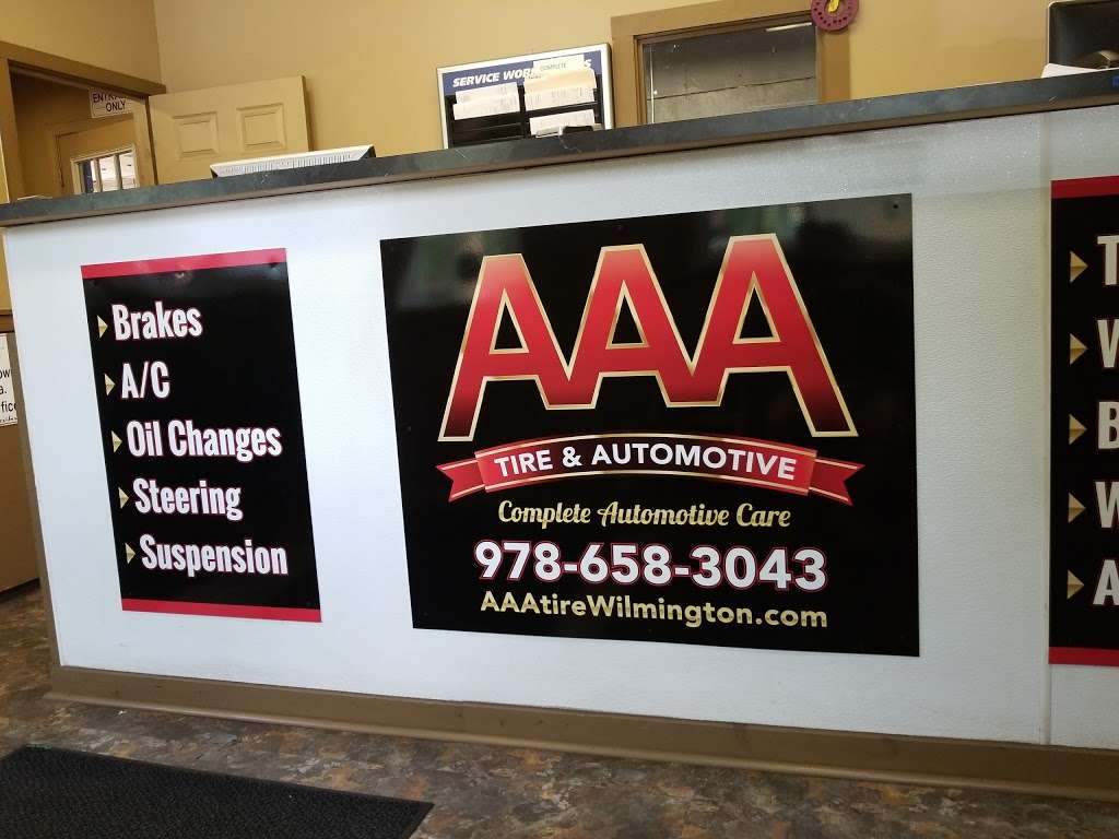 AAA Tire Co | 127 Main St, Wilmington, MA 01887 | Phone: (978) 658-3043