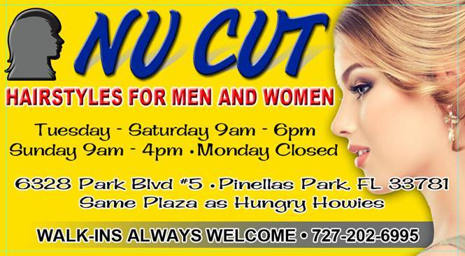 Nu Cut Hairstyles for Men and Women | 6328 Park Blvd N #5, Pinellas Park, FL 33781 | Phone: (727) 202-6995