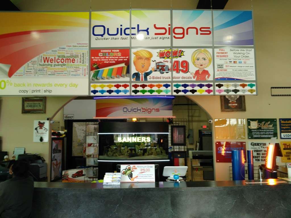 Quick Signs Graphics | 4808 N McCarty St, Houston, TX 77013, USA | Phone: (713) 904-1818