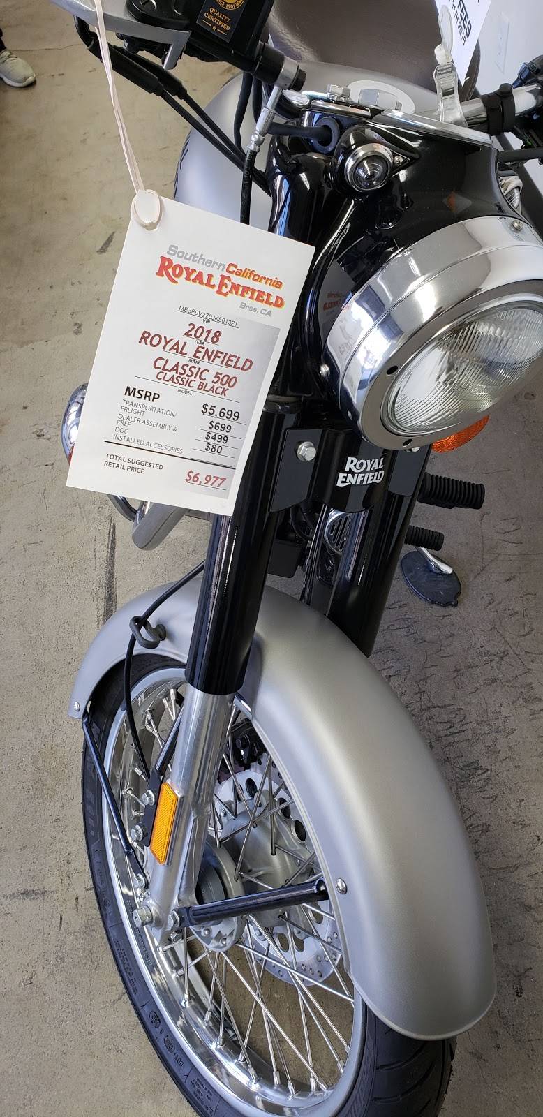 Southern California Royal Enfield | 535 W Lambert Rd unit a, Brea, CA 92821, USA | Phone: (714) 256-6700