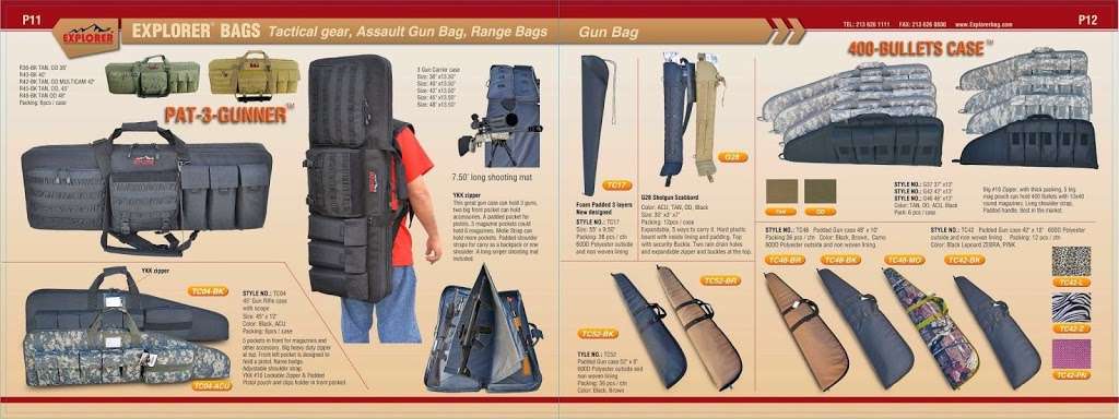 Explorer Bag | 1710 W 2nd St, Pomona, CA 91766, USA | Phone: (909) 622-6666
