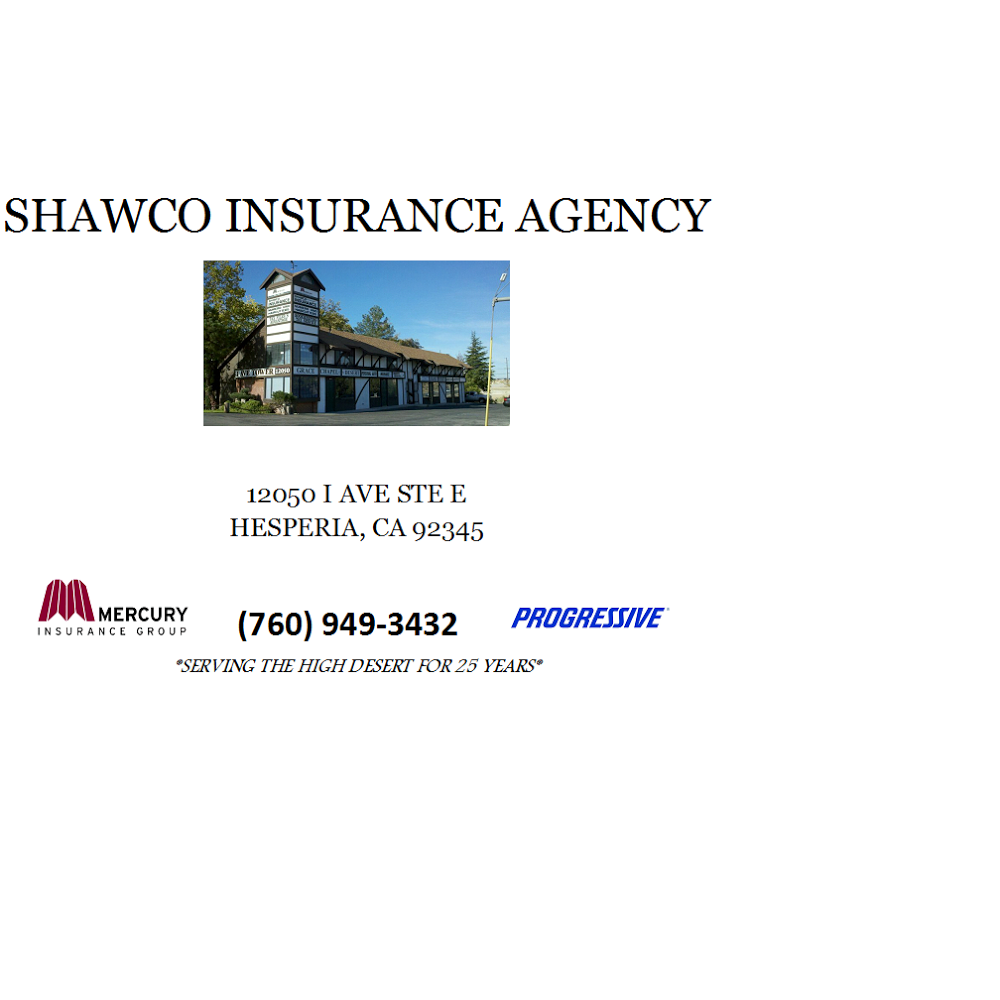 Shawco Insurance | 12050 I Ave E, Hesperia, CA 92345, USA | Phone: (760) 949-3432