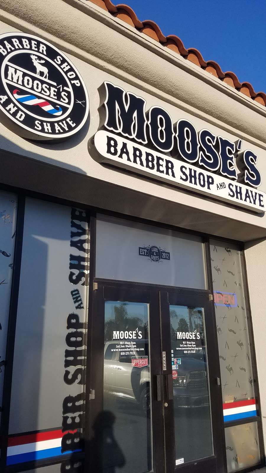 Mooses Barber Shop and Shave | 1020 Tierra Del Rey, Chula Vista, CA 91910, USA | Phone: (619) 271-7529