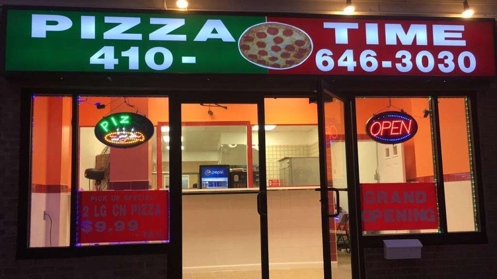 Pizza Time | 2511 Washington Blvd, Baltimore, MD 21230, USA | Phone: (410) 646-3030