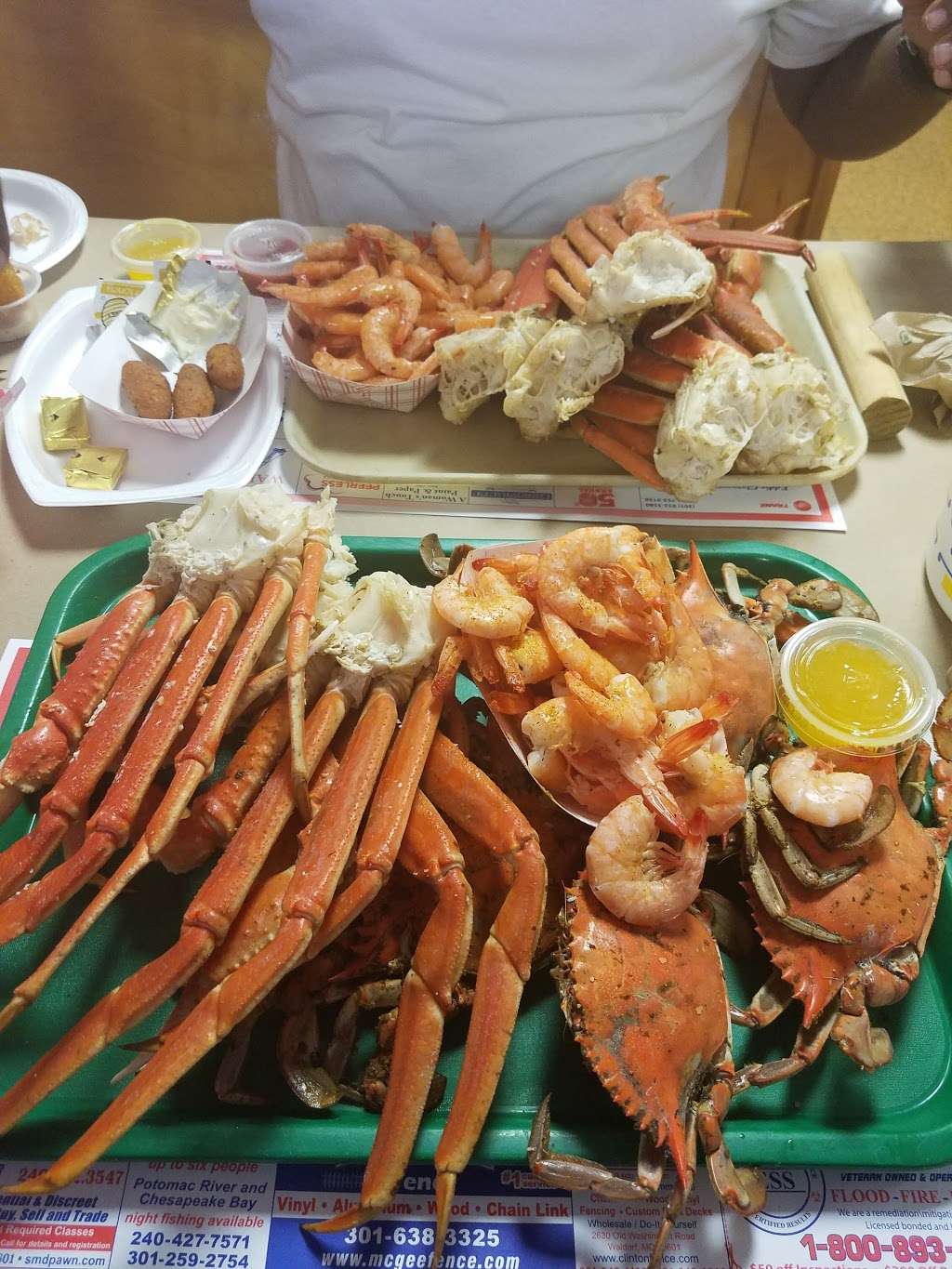 Captain Billys Crab House | 2125, 11495 Popes Creek Rd, Newburg, MD 20664, USA | Phone: (301) 932-4323