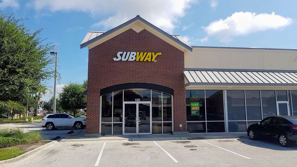 Subway Restaurants | 15504 Stoneybrook W Pkwy #130, Winter Garden, FL 34787, USA | Phone: (407) 656-2934