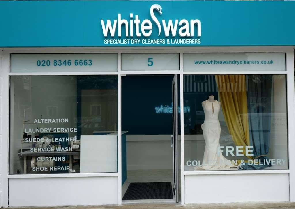 White Swan Dry Cleaners | 5 The Parade, Holders Hill Road, Mill Hill, London NW7 1LY, UK | Phone: 020 8346 6663