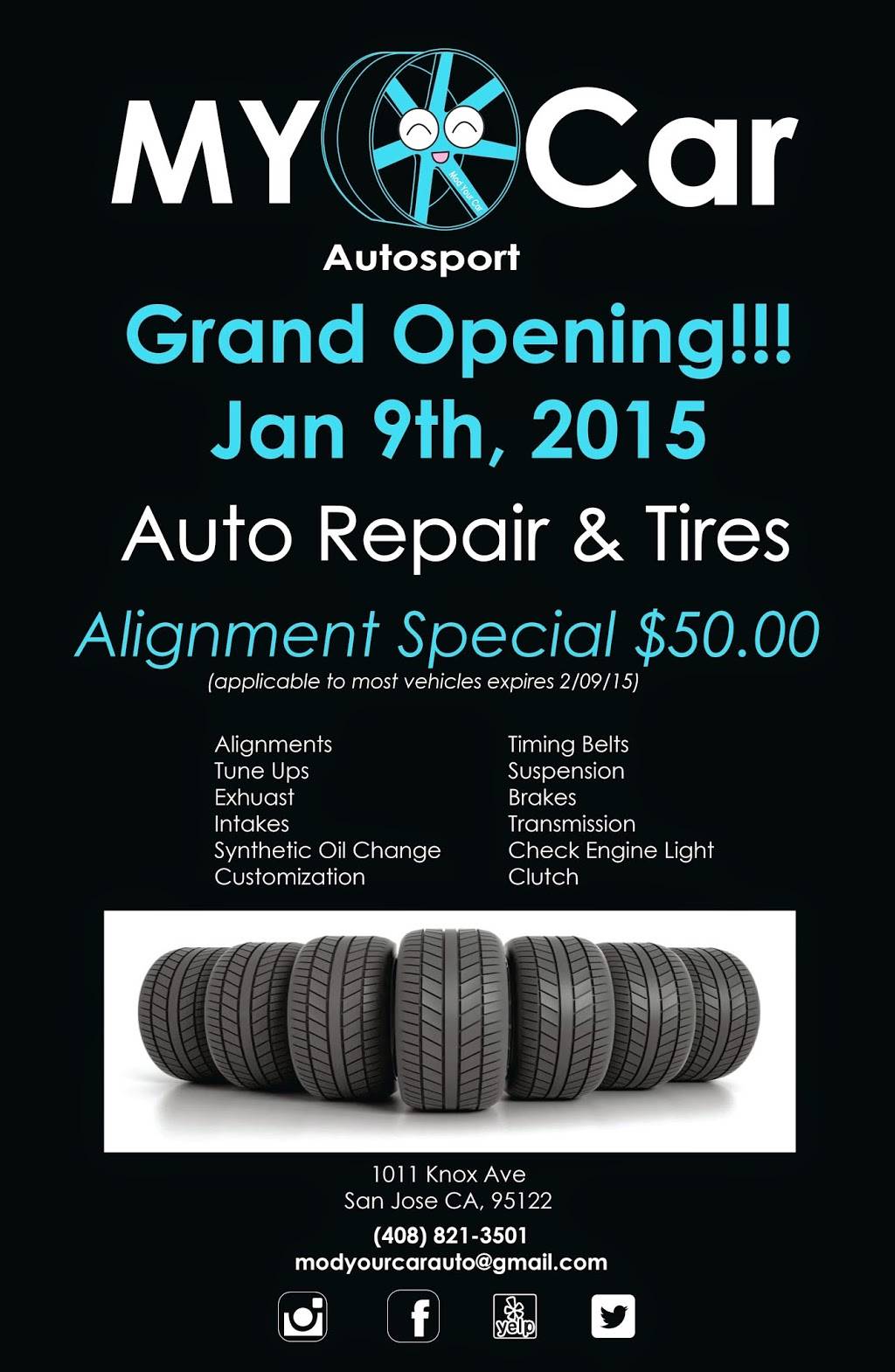 My Car Autosport | 1011 Knox Ave #2, San Jose, CA 95122 | Phone: (408) 251-1170