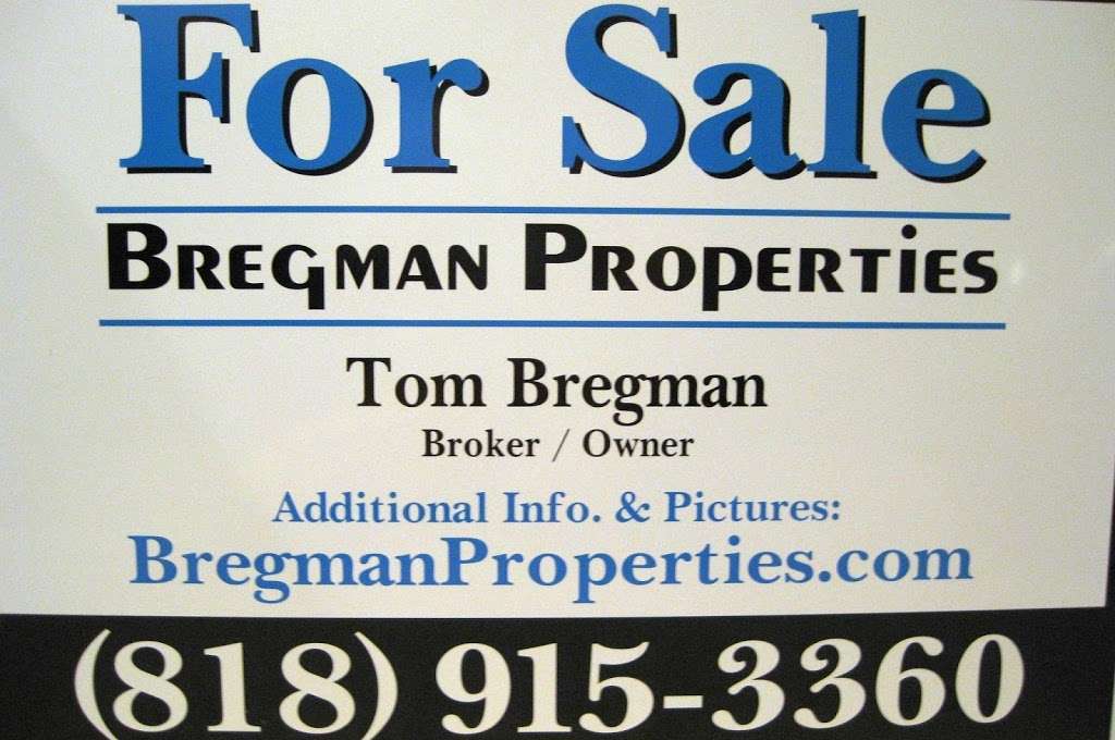 Bregman Properties - A "Boutique" Full Service Real Estate Firm | 286 Parkview Dr, Oak Park, CA 91377, USA | Phone: (818) 915-3360