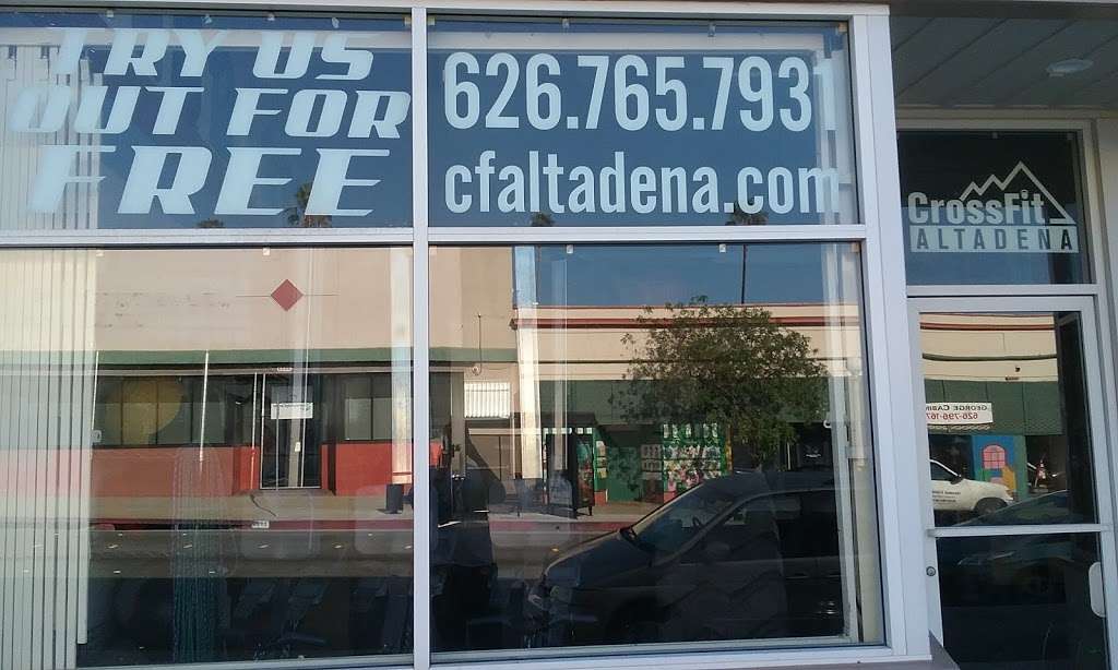 CrossFit Altadena | 2030 Lincoln Ave, Pasadena, CA 91103, USA | Phone: (626) 765-7931