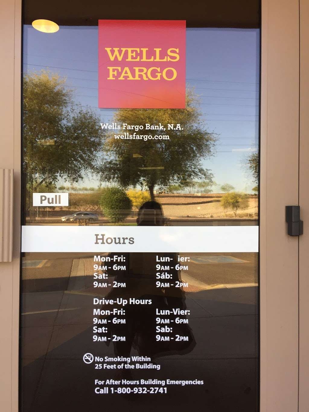 Wells Fargo Bank | 10325 East Riggs Road Ste 200, Sun Lakes, AZ 85248 | Phone: (480) 895-3874