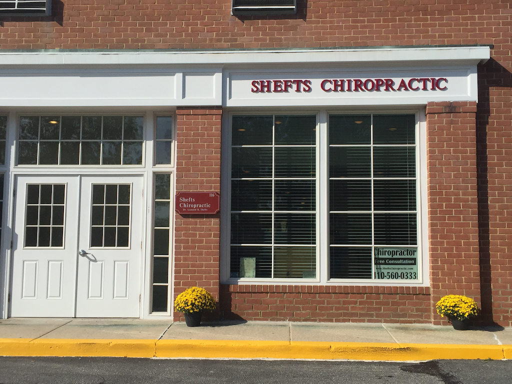 Shefts Chiropractic | 1818 Pot Spring Rd #116, Lutherville-Timonium, MD 21093, USA | Phone: (410) 560-0333