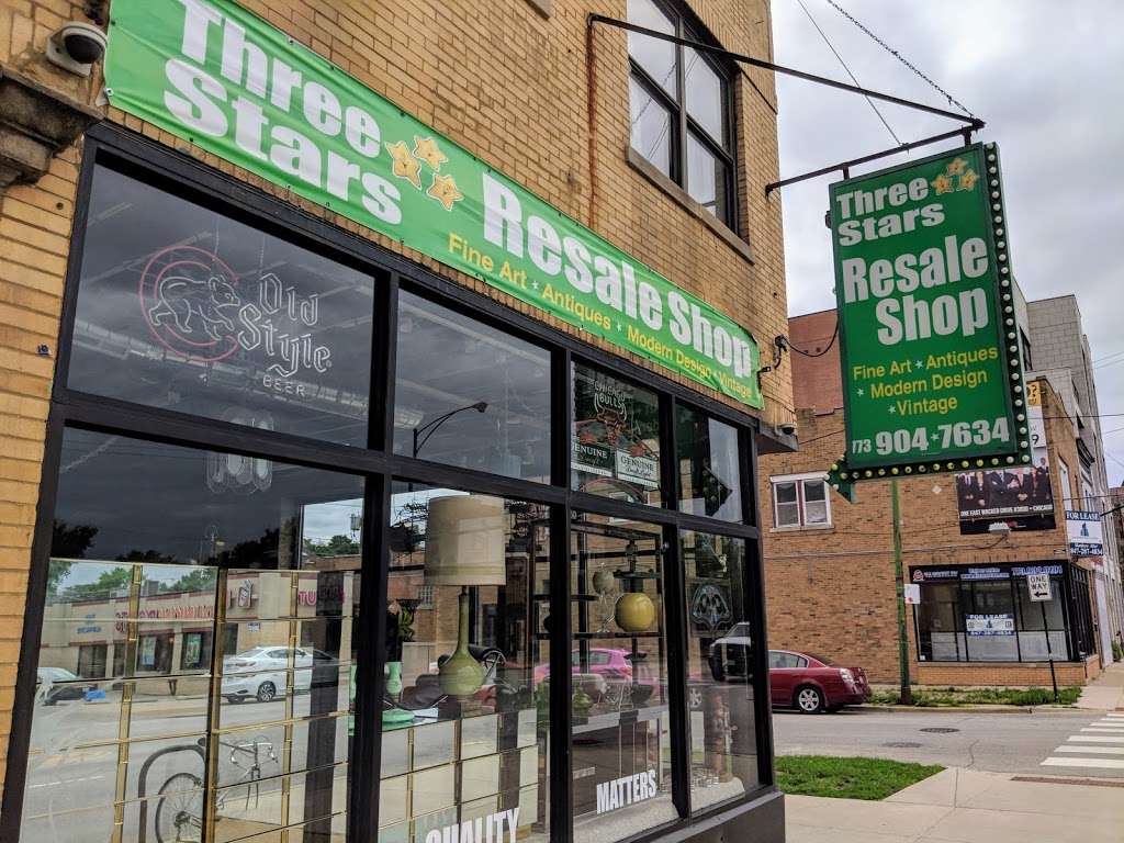 Three Stars Resale Shop | 2600 W Fullerton Ave, Chicago, IL 60647, USA | Phone: (773) 904-7634
