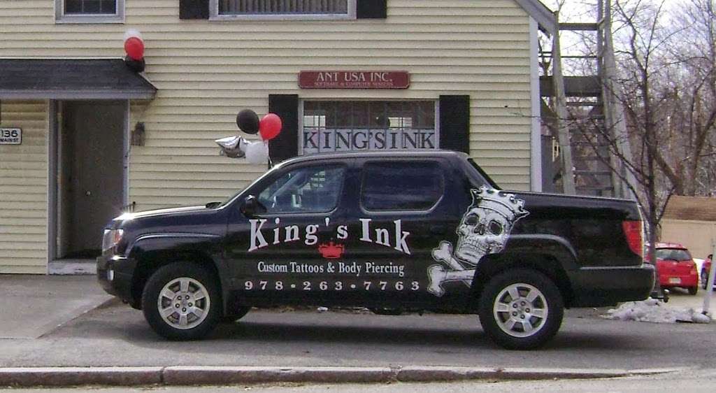 Kings Ink Tattoo & Piercing | 134 Main St, Acton, MA 01720 | Phone: (978) 263-7763