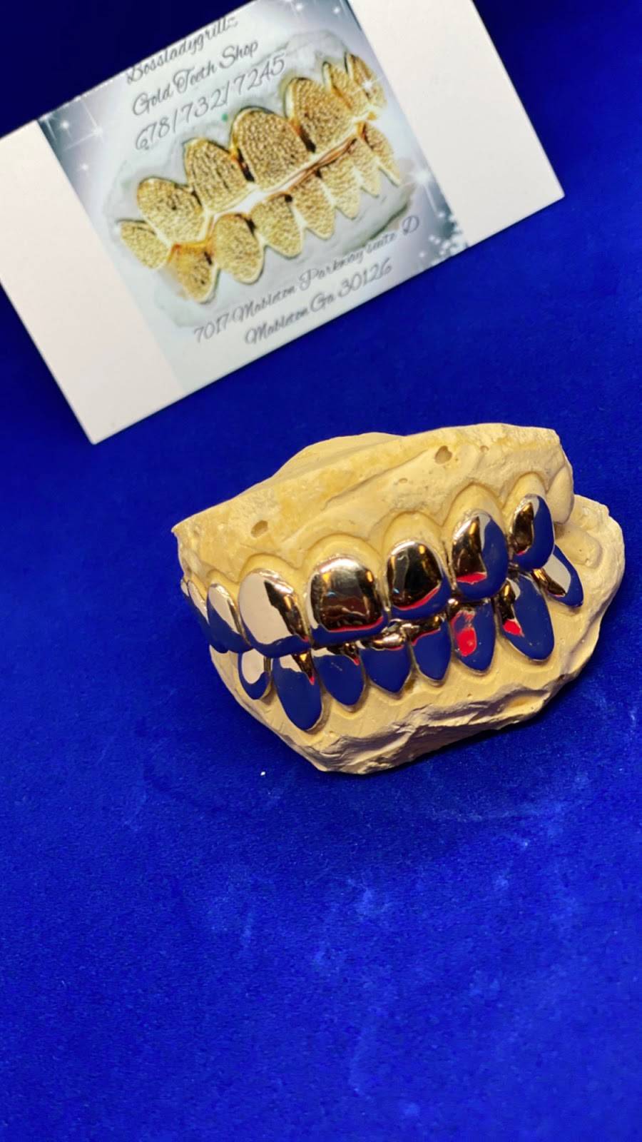 Bossladygrillz Gold Teeth Shopz | 7017 Mableton Pkwy suite d, Mableton, GA 30126, USA | Phone: (678) 732-7245