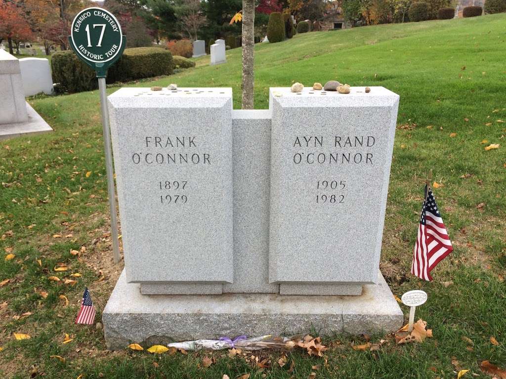 Ayn Rand and Frank OConnor Burial Site | Valhalla, NY 10595
