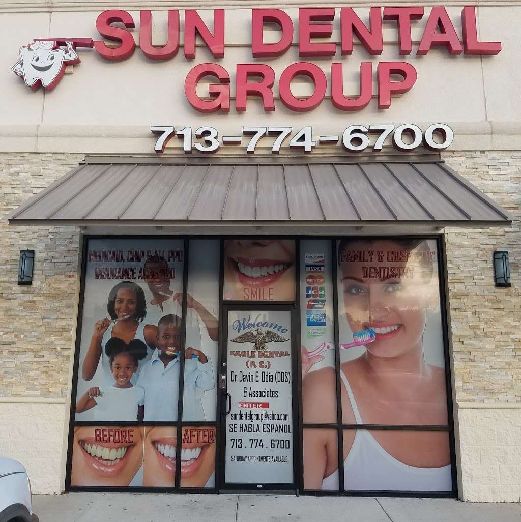 Sun Dental Group/ Eagle Dental, P.C. | 12609 S Gessner Rd Suite F, Houston, TX 77071, USA | Phone: (713) 774-6700