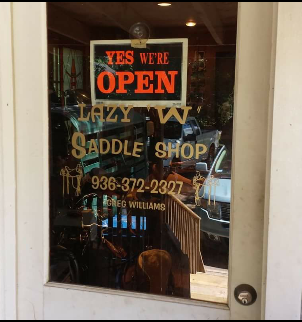 Lazy W Saddle Shop | 2506 Brazeal St, Waller, TX 77484, USA | Phone: (832) 646-8937